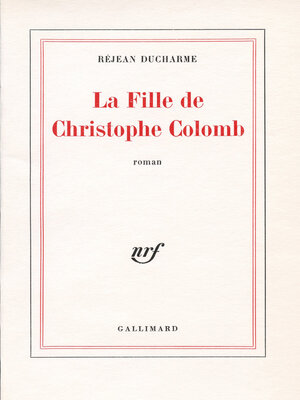 cover image of La Fille de Christophe Colomb